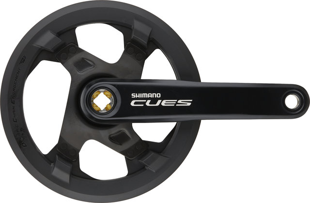 Shimano CUES FC-U4000-1 Square Crankset w/ Chain Guard - black/175.0 mm 42 tooth