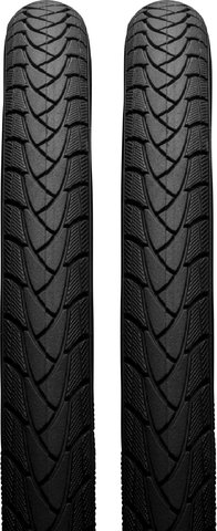 Schwalbe Marathon Plus E-50 28" Wired Tyre Set - black-reflective/28 /40 mm/40-622/1.5 