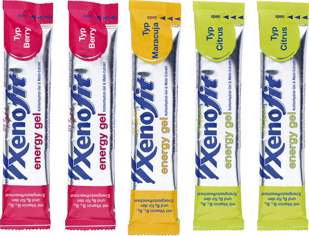 Xenofit energy Gel - 5 unidades - mixed