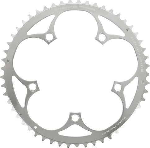 TA Alize Chainring, 5-arm, Outer, 130 mm BCD - silver/53 tooth