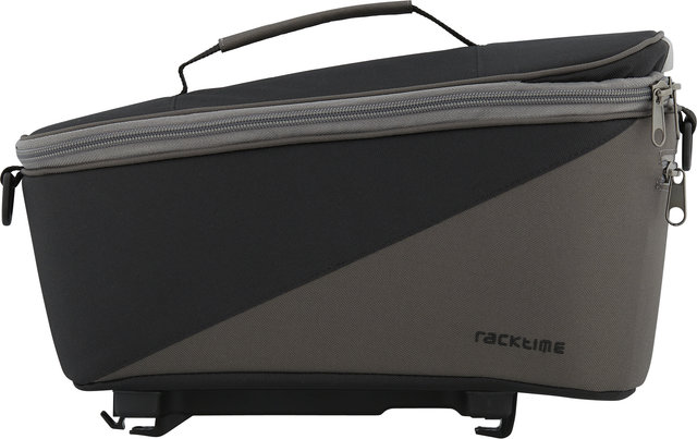 Racktime Talis 2.0 Pannier Rack Bag - carbon black-stone grey/8000 ml