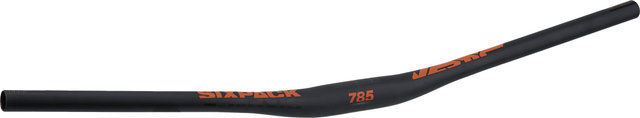 Sixpack Racing Vertic785 20 mm 35 Riser Lenker - black-orange/785 mm