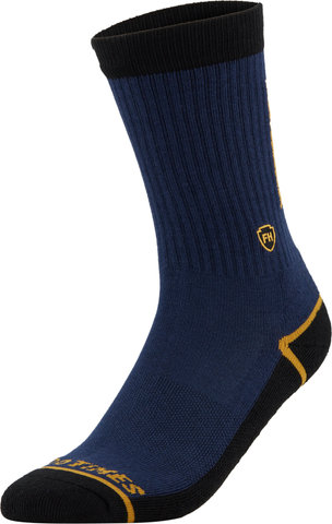 Fasthouse Chaussettes Varsity Performance Crew - midnight-navy/39 - 42