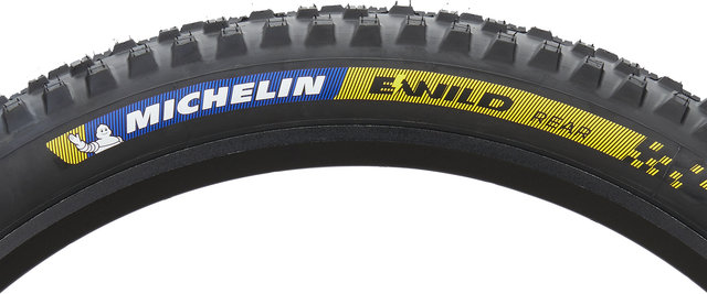 Michelin Neumático trasero E-Wild Rear Racing TLR 27,5" plegable - negro- azul-amarillo/27.5 /65 /65-584/2.6 