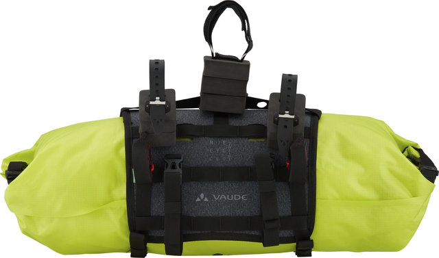 VAUDE Bolsa de manillar Trailfront II - bright green-black/12000 