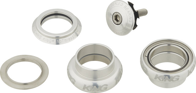 Chris King NoThreadSet Sotto Voce EC30/25,4 - EC30/26 Steuersatz - silver/EC30/25,4 - EC30/26