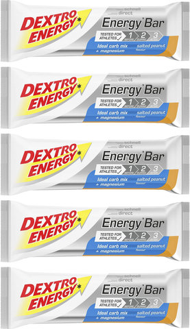 Dextro Energy Energy Bar Riegel - 5 Stück - salty peanut