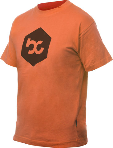 bc basic Kids T-Shirt Logo - dark orange/XXL