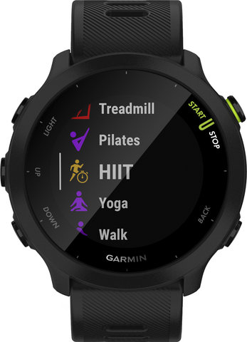 Garmin Forerunner 55 GPS Smartwatch - black