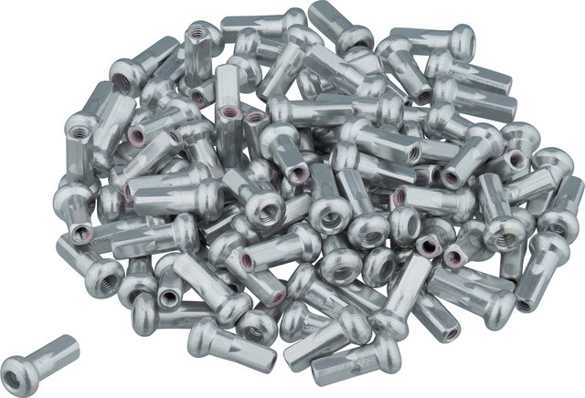 DT Swiss Pro Lock® Hidden Aluminium 2.0 mm Nipples - 100 pcs. - silver