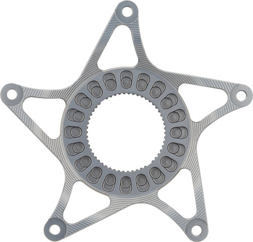 absoluteBLACK E-bike Chainring Spider for Shimano STEPS - titanium