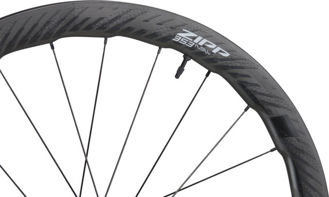 Zipp 353 NSW Carbon Tubeless Disc Center Lock Laufradsatz - black/142 mm/100 mm/28"/Shimano Road/100 mm/Shimano Road/100 mm/142 mm