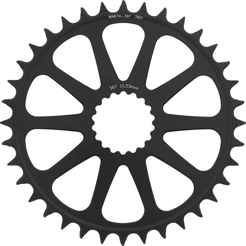 Cannondale HollowGram SpideRing SL 10-Arm 55 CL Chainring - black/36 