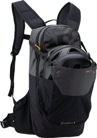 evoc Mochila Ride 12 - carbon grey-black/12000 