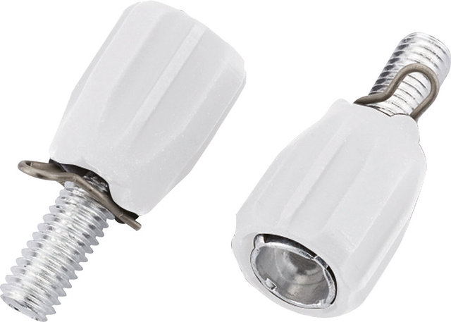 Jagwire Ajustador de cable Sport Index Adjusting Barrels - white