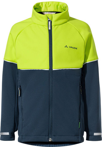 VAUDE Kid's Qimsa Softshell Jacket - chute green/134, 140/M