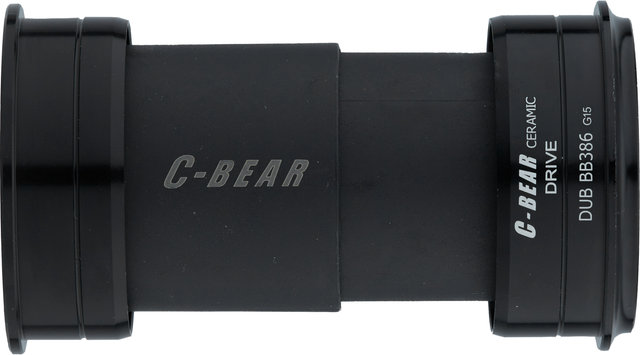 C-BEAR BB386EVO SRAM DUB Gen2 Cyclocross Bottom Bracket, 46 x 86.5 mm - black/BB386 Evo