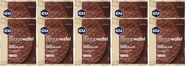 GU Energy Labs Energy Stroopwafel - 10 pieces - salted chocolate