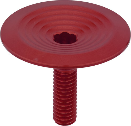 absoluteBLACK Premium Integrated Top Cap Ahead Kappe - red