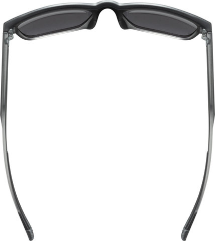 uvex LGL 42 Sportbrille - black-transparent/mirror silver