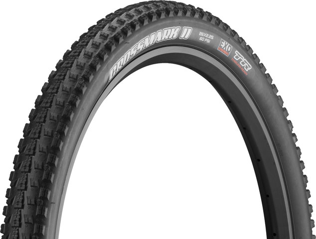 Maxxis Crossmark II Dual EXO TR 26" Folding Tyre - black/26 /57 mm/57-559/2.25 