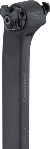 Specialized S-Works Tarmac Clean Carbon Sattelstütze - satin carbon/380 mm/20 mm