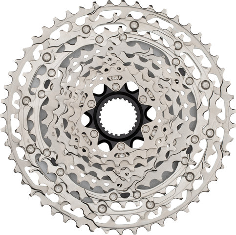 Shimano Deore CS-M6100-12 12-Speed Cassette - silver/10-51