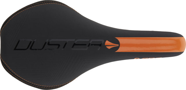 SDG Duster P MTN Saddle w/ Ti-Alloy Rails - black-orange