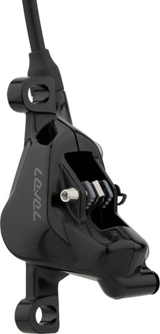 SRAM Level Silver Stealth 2-Piston Disc Brake - black anodized/Rear wheel/Flip-Flop (non-side-specific)