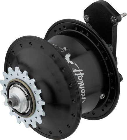 Rohloff Speedhub 500/14 CC quick release 135 mm gear hub - black-anodised/type 2, 36 hole