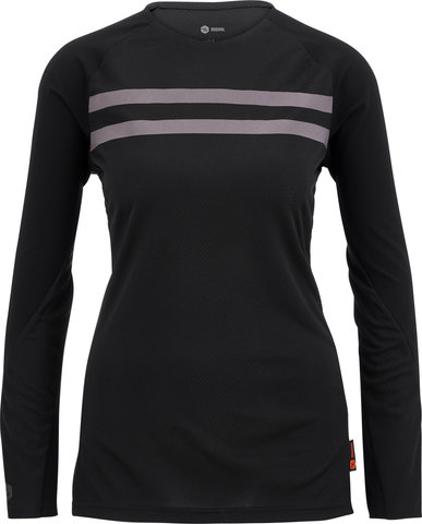 bc original MTB Womens Jersey L/S - black-grey/S