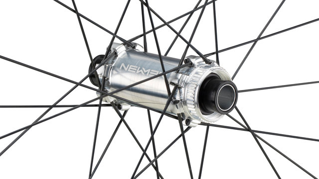 NEWMEN Advanced SL X.A.30 FADE Boost Center Lock Disc 27.5" Wheelset - black-silver/Shimano Micro Spline/Boost/148 mm/110 mm/Boost/27.5" (650B)/110 mm/Shimano Micro Spline/110 mm/148 mm