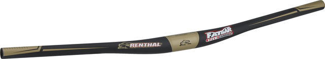 Renthal Fatbar Lite Carbon 35 10 mm Riser Lenker - carbon-gold/760 mm