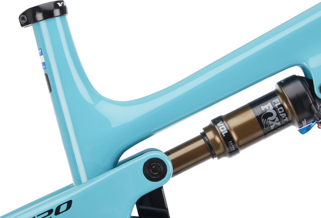 Yeti Cycles Kit de cuadro de carbono SB120 TURQ 29" - turquoise/120 /L/12 mm Eje Pasante