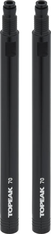 Topeak Valve extender extension - set of 2 - black/28 mm