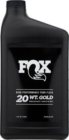 Fox Racing Shox Suspension Fluid Gold 20 WT - universal/946 