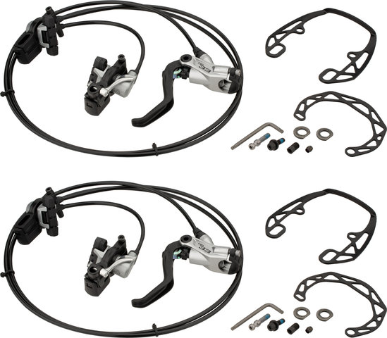 Magura HS 33 R Rim Brake Set - silver/2 finger