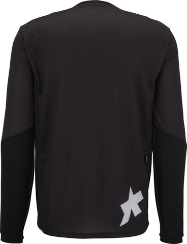 ASSOS Maillot Trail T3 L/S - black series/M