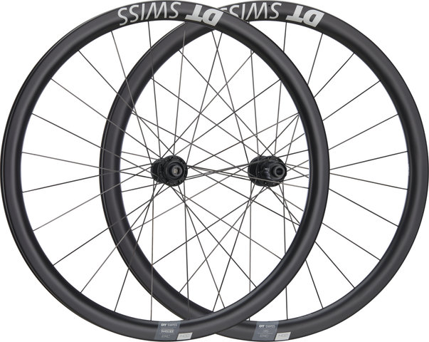 DT Swiss ERC 1400 DICUT 35 Carbon Center Lock Disc 27.5" Wheelset - black/Shimano Road/142 mm/100 mm/27.5" (650B)/100 mm/Shimano Road/100 mm/142 mm/Non Boost/Non Boost