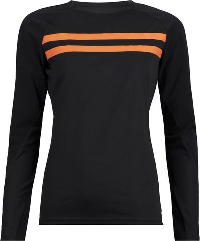 bc original MTB Womens Jersey L/S - black-orange/XS