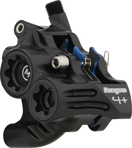 Hope RX4+ FM +20 Bremssattel für Shimano / Campagnolo - black/Hinterrad/ohne