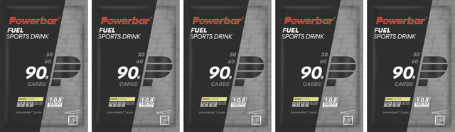 Powerbar Fuel Sports Drink 90 Drink Powder - 5 Pieces - lemon