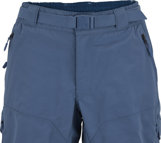 Endura Hummvee Damen Shorts mit Innenhose - blue steel/S