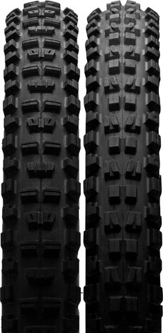 Maxxis Minion DHF / DHR II 3C MaxxTerra EXO WT TR 29" Folding Tyre Set - black/29 /61 mm/61-622