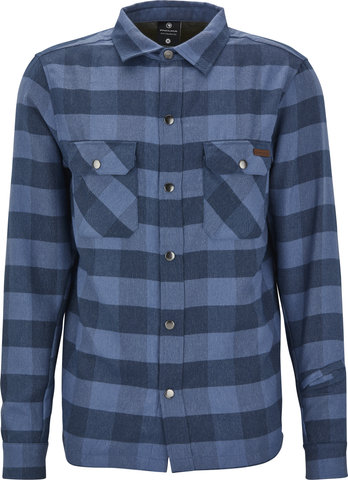 Endura Hummvee Flannel Shirt - ensign blue/M