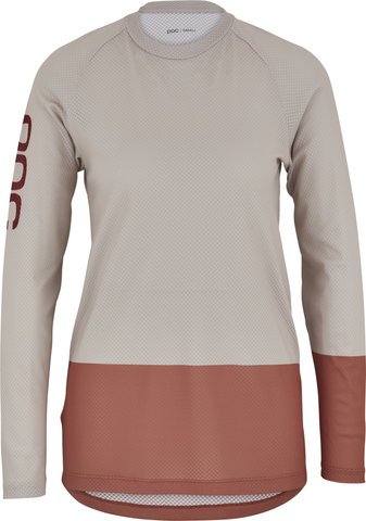 POC MTB Pure LS Damen Jersey - light sandstone beige-himalayan salt/S