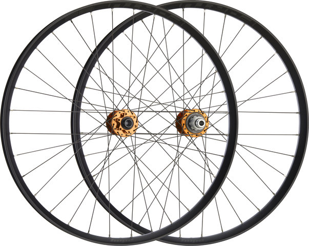 Hope Pro 5 + Fortus 35 Disc 6-bolt 27.5" Boost Wheelset - orange/SRAM XD/Boost/148 mm/110 mm/Boost/27.5" (650B)/110 mm/SRAM XD/110 mm/148 mm