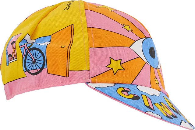 Cinelli Art Program Cycling Cap - gabe alcala-planets mix/one size