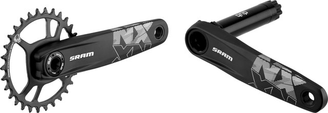 SRAM Juego de bielas NX Eagle Fat4 Direct Mount DUB 12 velocidades - black/165,0 mm 30 dientes