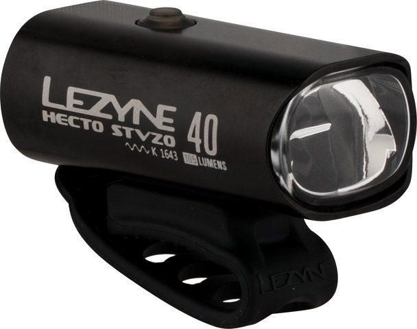 Lezyne Hecto Drive 40 feu avant à LED avec homologation StVZO - noir-brillant